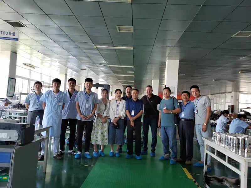 BACE team had a Zhimin factory tour