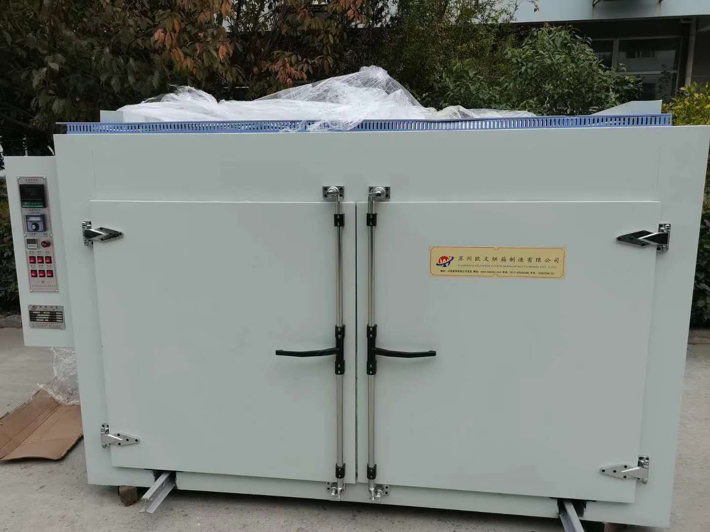 Zhimin purchased large size oven for big capacity load cells