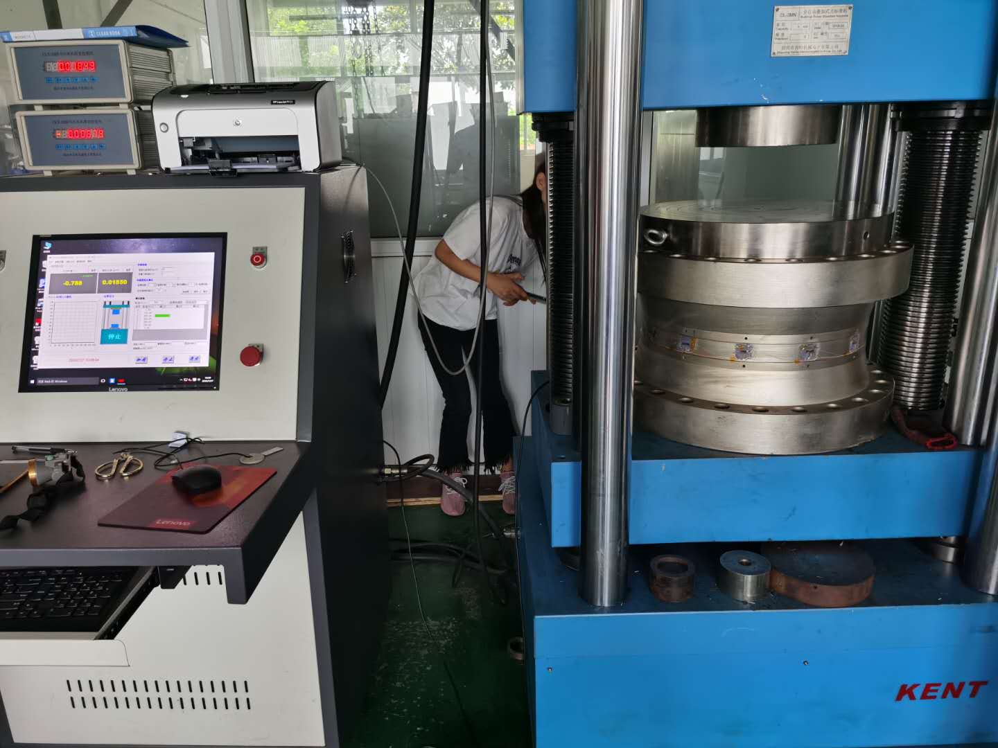 Zhimin produces 3000T compression and tension load cell